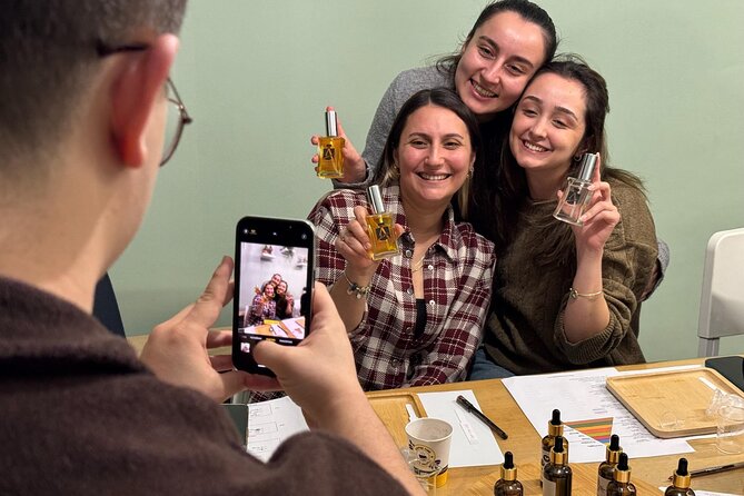 Antalya Old Town : Perfume Workshop with 90+ Essences - How the blending lesson feels during the session