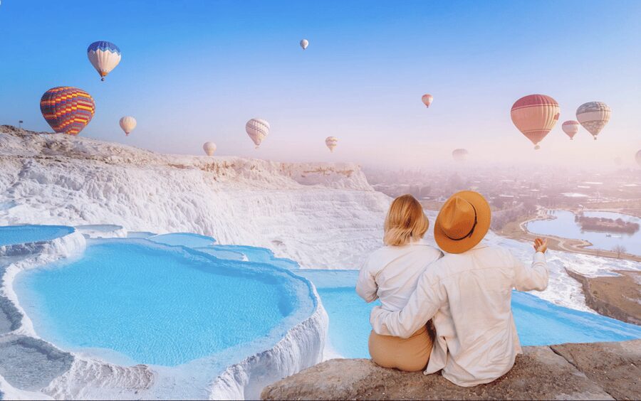 Antalya: Pamukkale Guided Tour With Optional Balloon Flight - Hierapolis ruins, the value of having a guide