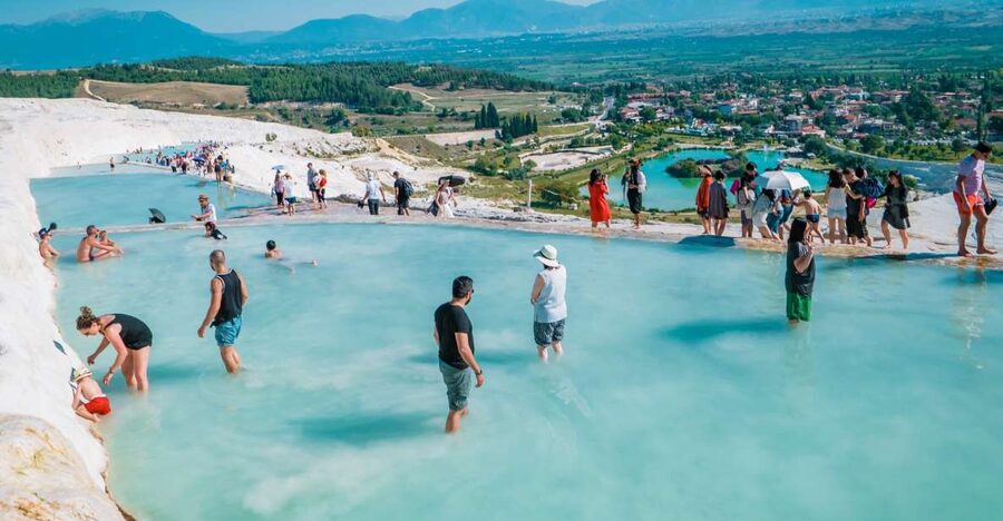 Antalya: Pamukkale Hot Springs & Hierapolis Small Group Tour - Leaving Antalya for Pamukkale, what the long drive is really like