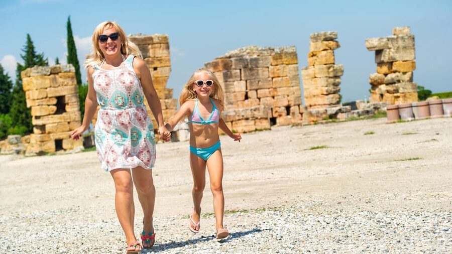 Antalya: Pamukkale Hot Springs & Hierapolis Small Group Tour - Pamukkale terraces, how to enjoy the cotton castle without rushing
