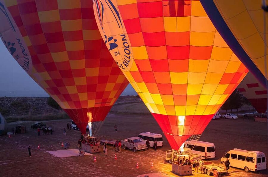 Antalya: Pamukkale Tour Includes Hot Air Balloon option - Hot air balloon over Pamukkale: the views you cannot replicate