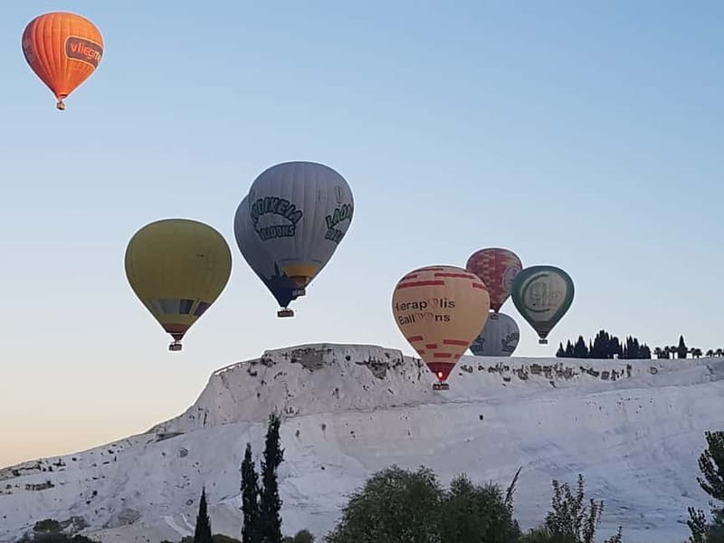Antalya: Pamukkale Tour with Hot Air Balloon and Lunch - The hot air balloon ride over Pamukkale at sunrise