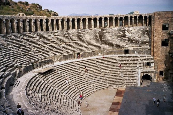 Antalya Perge Aspendos Side Daily Tours with lunch - Apollo Temple in Side: the iconic landmark stop that rounds out the day
