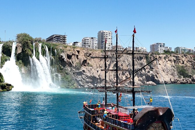 Antalya Pirate Boat Tour Visiting Duden Waterfall - Key highlights worth your time