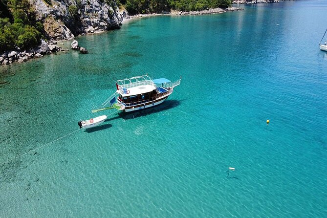 Antalya Porto Genoese Boat Trip with Mud Baths & Hotel Transfer - Akseki Bay Stop: Snorkel Friendly Water and Scenic Swims