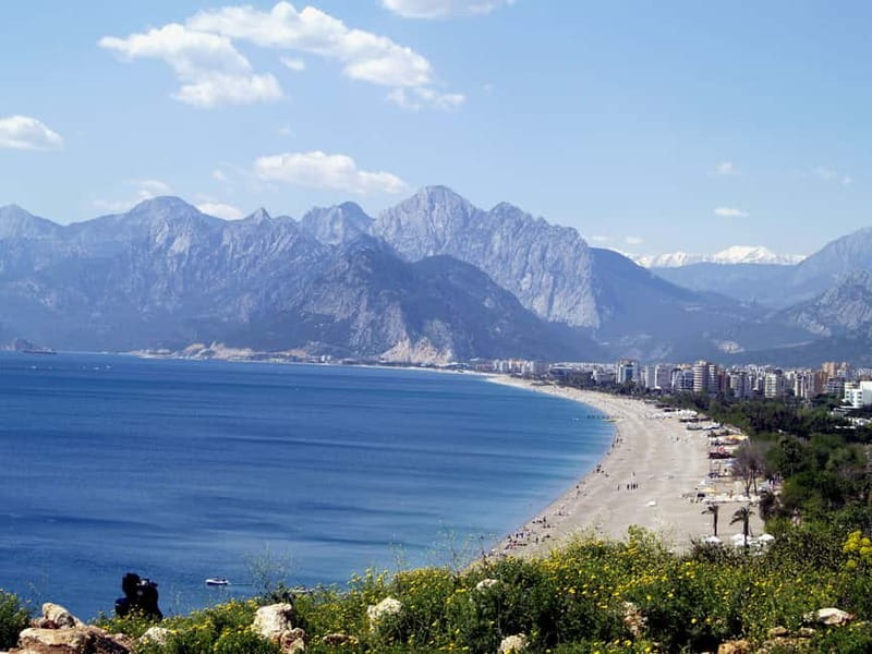 Antalya Private City Tour Waterfalls and Old Town Boat Tour - Düden Waterfalls: Lower Falls, 40 Meters to the Sea