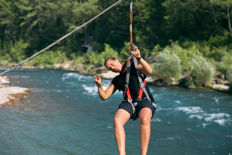Antalya: Private Rafting, Zipline, Quad or Buggy w/ Lunch - Rapid Breaks, Swims, and How to Handle the Wet Stuff