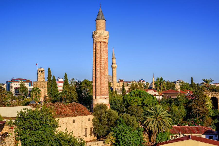 Antalya: Self-Guided Audio City Tour on Your Phone - Yivli Minare Mosque and the Old Town marina: religion and water in the same loop