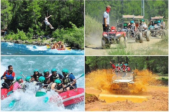 Antalya Super Combo 4-in-1: Rafting, Jeep Safari, Buggy & Zipline - Getting Started in Antalya, With a Real 8-Hour Rhythm