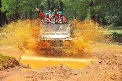 Antalya Super Combo 4-in-1: Rafting, Jeep Safari, Buggy & Zipline