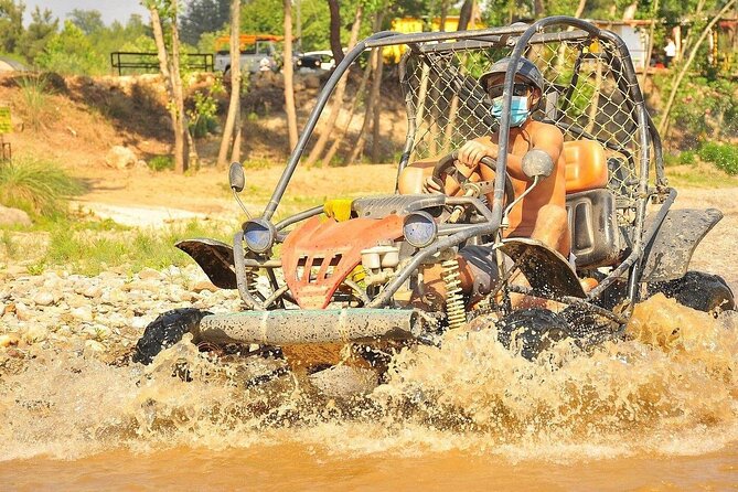 Antalya Super Combo 4-in-1: Rafting, Jeep Safari, Buggy & Zipline - Lunch Break and Refueling at a Local Meal Stop