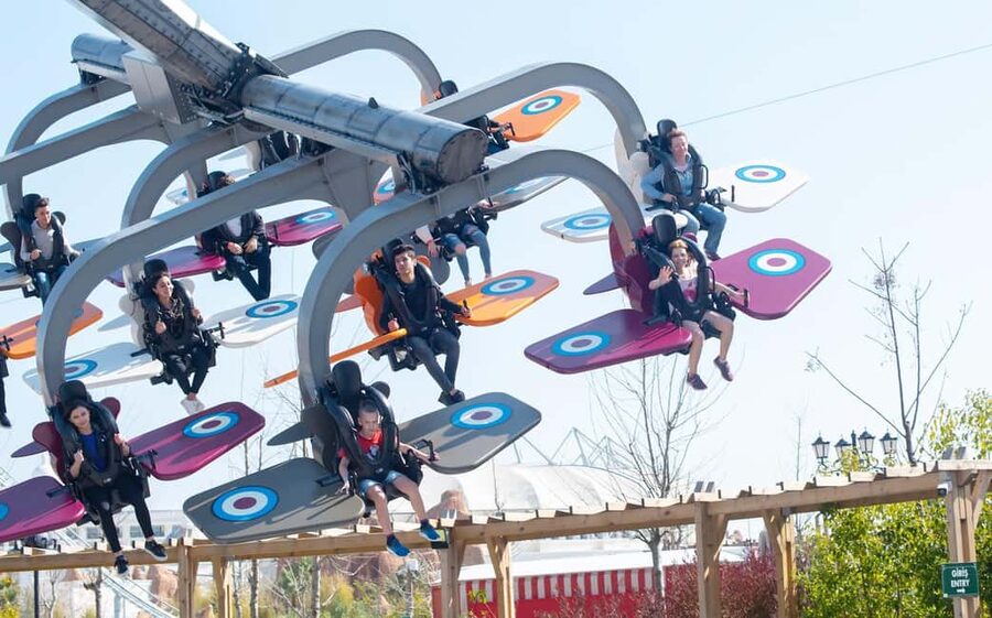Antalya: The Land Of Legends Ticket Theme Park w/ Transfer - Coasters and splash rides: Hyper, Typhoon, and the speed-to-cooldown rhythm