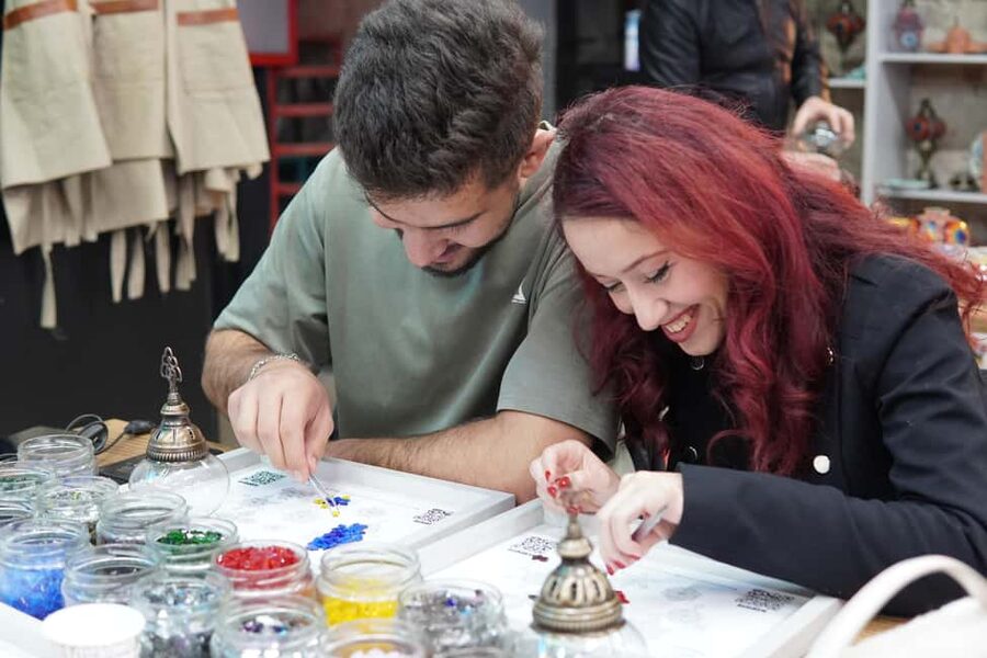 Antalya: Traditional Mosaic Lamp Workshop - A Glowing Break - What you take home: base, cover, and bulb included