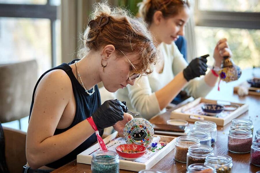 Antalya: Traditional Mosaic Lamp Workshop - A Glowing Break - Where you meet, and how you find the atelier fast