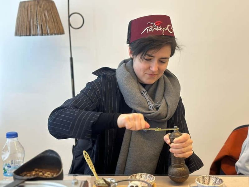Antalya:Turkish Coffee Workshop + Fortune Telling + Gift Set - Turkish coffee skills you can use every trip and every day