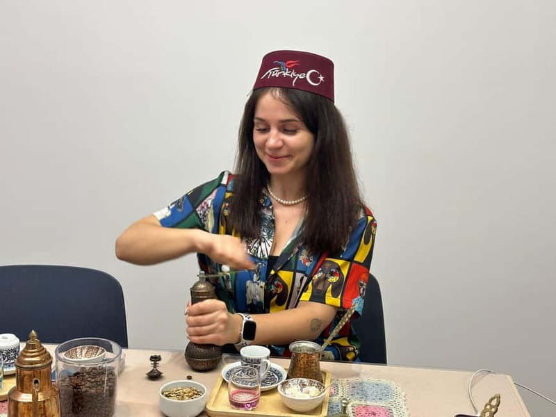 Antalya:Turkish Coffee Workshop + Fortune Telling + Gift Set - The gift set is not an afterthought
