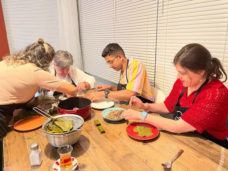 Antalya: Turkish Cooking Class with a Local Host - The 4-course menu: börek, sarma, salads, and a seasonal main