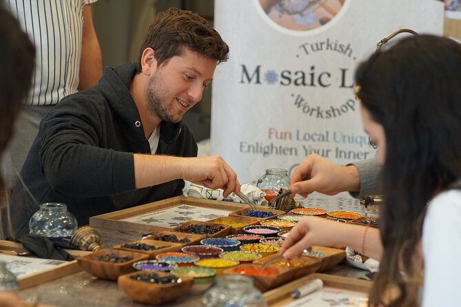Antalya: Turkish Mosaic Lamp Workshop in Old Town – All Included - Choosing Your Design Without Losing Control