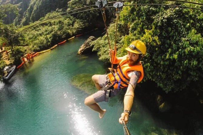 Belek Combo Tour 3 in 1 Rafting Buggy Zipline With Lunch - Zipline Across the River: Quick Setup, Big Thrill