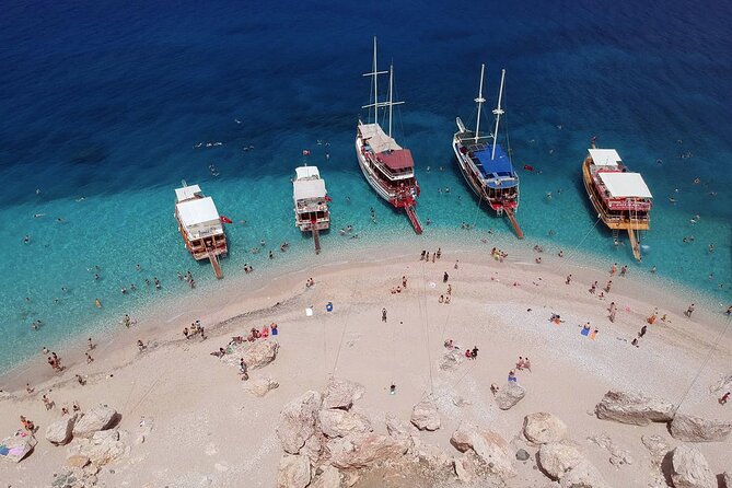 Belek Suluada Boat Tour (Maldives of Turkey) With Hotel Transfer - Akseki Bay and the Love Cave: cold water and photos