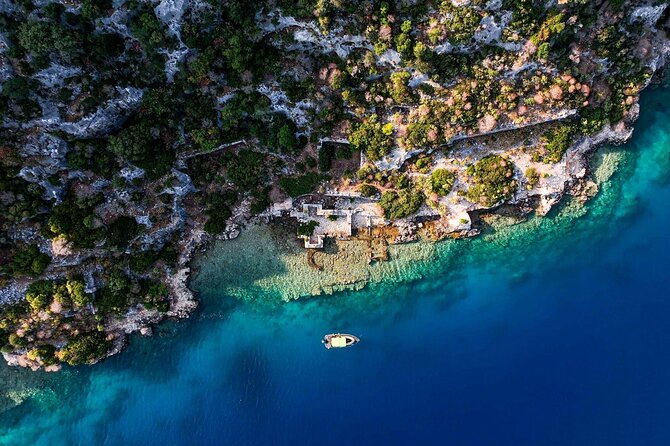Demre Myra and Kekova Tour from Antalya - Kekova boat tour and the sunken city ruins of Simena