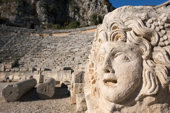 Demre Myra and Kekova Tour from Antalya - Myra Antik Kenti: Lycian tombs, Roman theater, and real scale