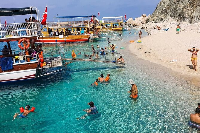 Excursion to Suluada - Turkish Maldives - Cave of Love route: Lycian Way views from the sea