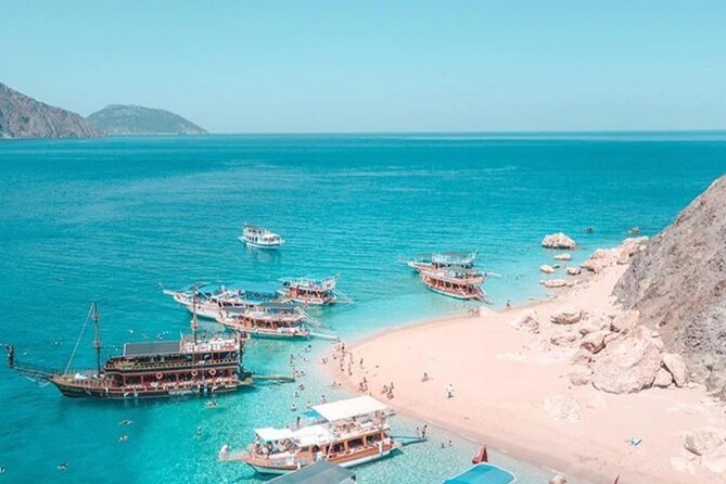 Explore Turkey’s Maldives Suluada Island Boat Trip with Lunch - From Kemer to Adrasan Bay: pickup that keeps the day relaxed