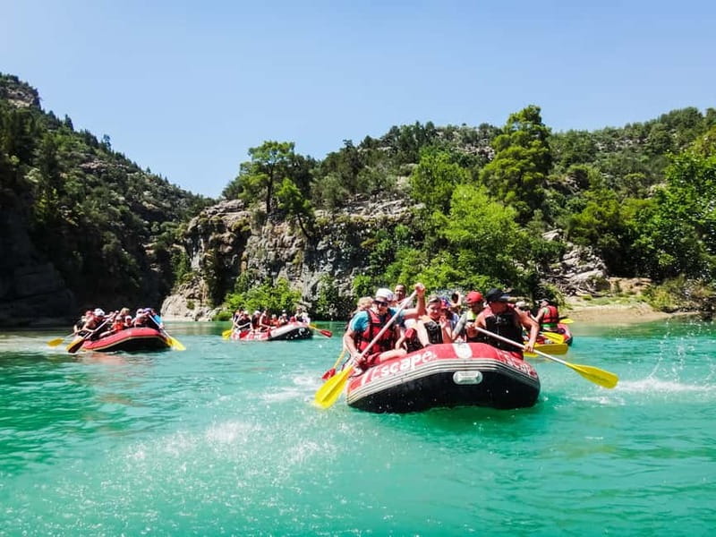 Family Rafting at Koprulu Canyon w/Lunch and Hotel Transfer - The Main Event: Rafting the Köprüçay Canyon Rapids
