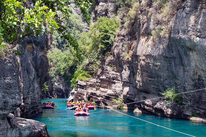 Family Rafting Trip at Köprülü Canyon Incl. Lunch from Antalya - Group size and organization: small-group comfort with some waiting