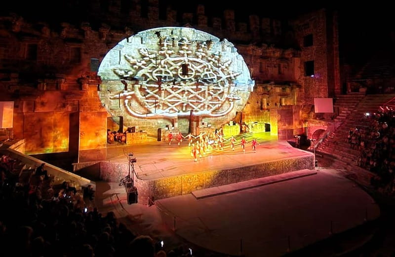 Fire of Anatolia Dance Show at Ancient Aspendos - Ancient Aspendos Theater at 9 PM: what makes the setting special