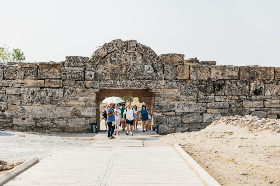 From Antalya/Kemer: Pamukkale and Hierapolis Tour with Lunch - Cleopatra Pools: Worth the Mineral Water Break, With One Cost Note