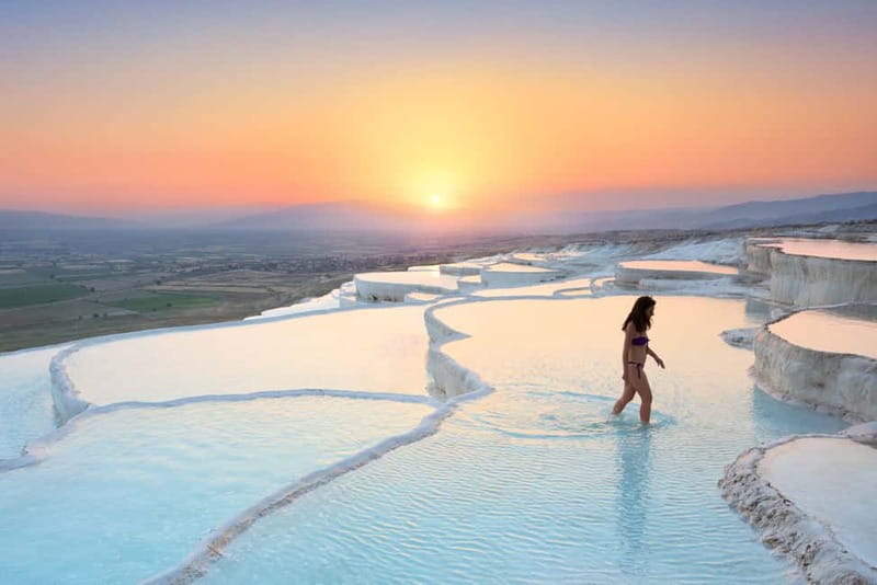 From Antalya/Kemer: Pamukkale & Hierapolis Day Trip w/Meals - From Antalya to Pamukkale: what the long ride really means
