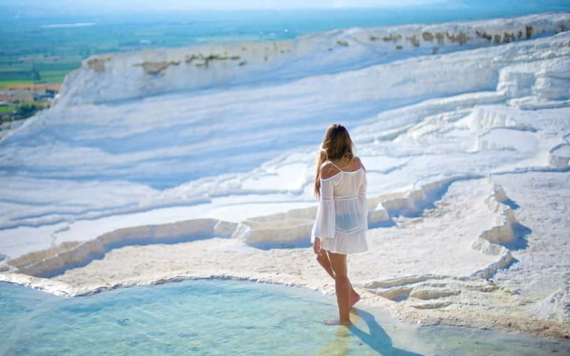 From Antalya/Kemer: Pamukkale & Hierapolis Day Trip w/Meals - Pamukkale and the stone workshop: why this stop is more than a sales pitch