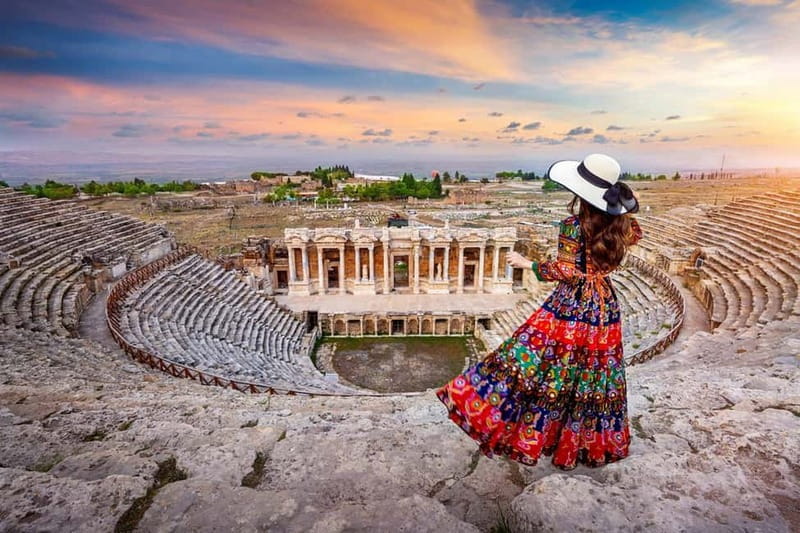 From Antalya/Kemer: Pamukkale & Hierapolis Day Trip w/Meals - Pamukkale terraces: how to use your 3-hour free time