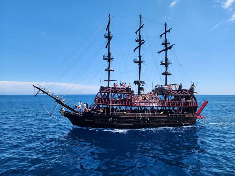 From Antalya: Kemer Pirate Party Boat Trip w/Lunch & Pickup - From Pickup to Boarding: Timing and How to Set Expectations