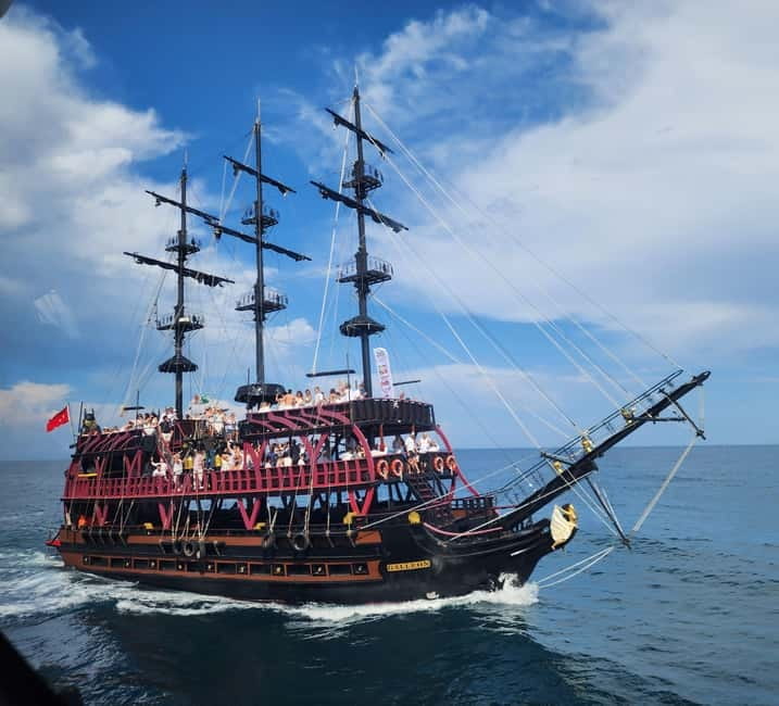 From Antalya: Kemer Pirate Party Boat Trip w/Lunch & Pickup - Beverages and the Drinks Reality