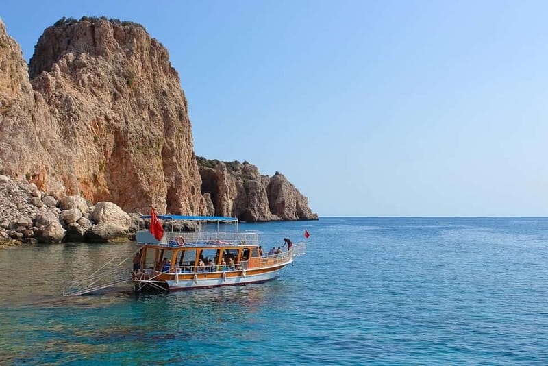 From Antalya/Kemer: Suluada Boat Trip w/Lunch & Snorkeling - Getting picked up in Antalya or Kemer, then heading to Adrasan