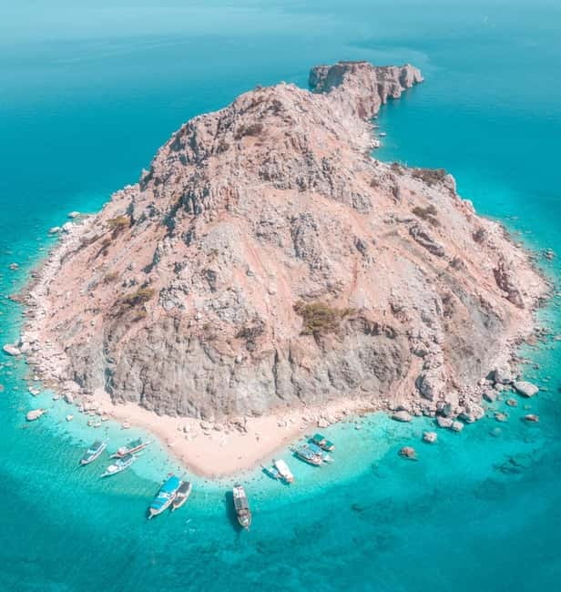 From Antalya/Kemer: Suluada Island Boat Trip with Sunset - Suluada Island: Beaches, Snorkeling Choices, and Ancient Remnants