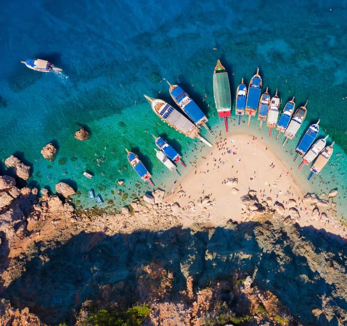 From Antalya or Side: Suluada Island Boat Trip with Lunch - Lunch on deck: included buffet, what to expect