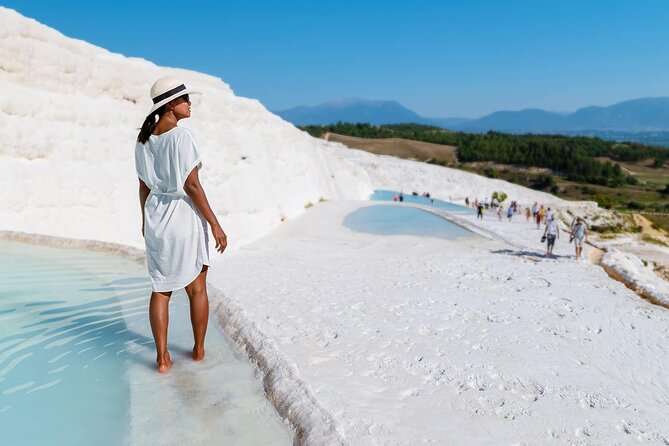 From Antalya: Pamukkale Day Trip w/Optional Balloon Flight - Touchdown celebration, then the Cotton Castle and Hierapolis time window