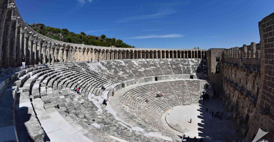 From Antalya: Perge, Aspendos & city of Side Private Tour - Aspendos Theater: built for sound and drama