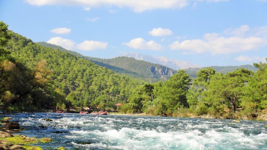 From Antalya: River Rafting in the Köprülü Canyon - Break time at Köprülü Canyon: where the day resets