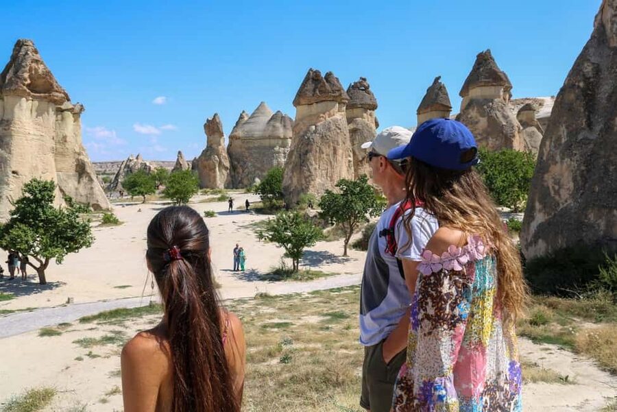 From Antalya/Side: Cappadocia 2 Days Trip w/Cave Hotel - Kaymakli Underground City: cool air, tight spaces, and hidden chambers