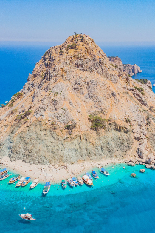 From Antalya: Suluada Island Boat Trip with Lunch - Water shoes are not optional if you hate rough shorelines
