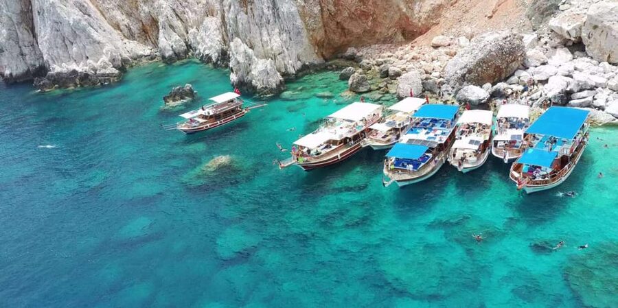 From Antalya: Suluada Island Boat Trip with Lunch - The second famous stop and the Love Cave mention