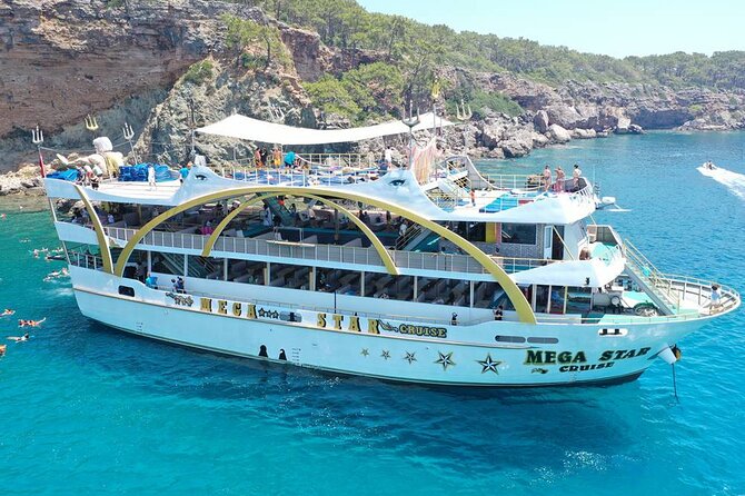 From Antalya To Kemer Mega Star Boat Trip w/Free Transfer - Your day in sequence: the full Antalya to Kemer flow