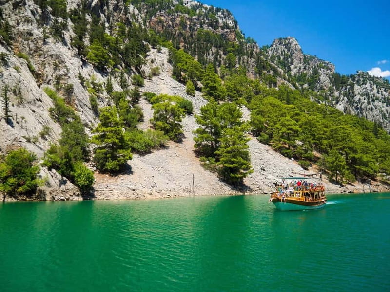 From Belek: Green Canyon Boat Trip with Lunch and Drinks - Lunch by the lake: good views, buffet reality