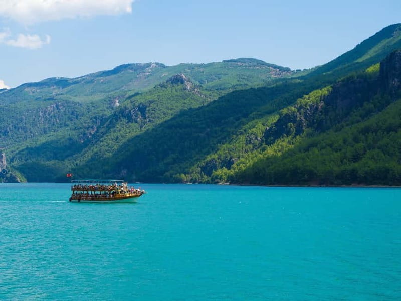 From Belek: Green Canyon Boat Trip with Lunch and Drinks - Cruising the emerald lake: what the boat day feels like