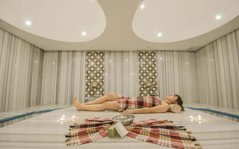 From Belek -Side: Traditional Turkish Bath (Hammam) Massage - Inside the hammam: sauna, steam, peeling, and foam